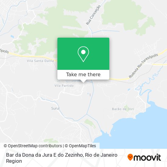 Bar da Dona da Jura E do Zezinho map