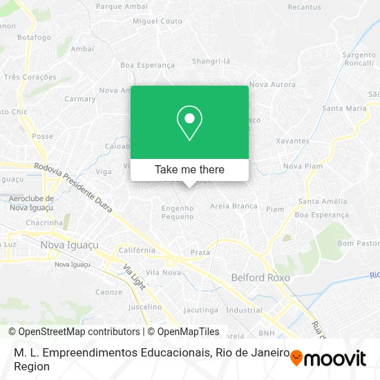 M. L. Empreendimentos Educacionais map