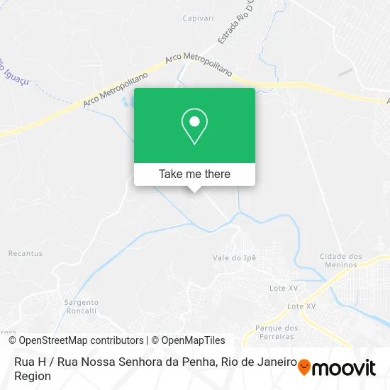 Rua H / Rua Nossa Senhora da Penha map