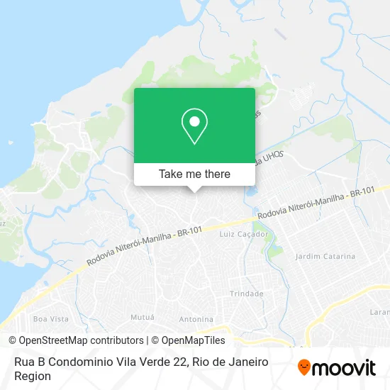 Rua B Condominio Vila Verde 22 map