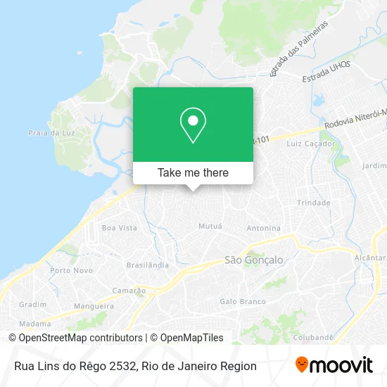 Rua Lins do Rêgo 2532 map