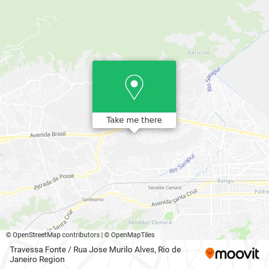 Travessa Fonte / Rua Jose Murilo Alves map