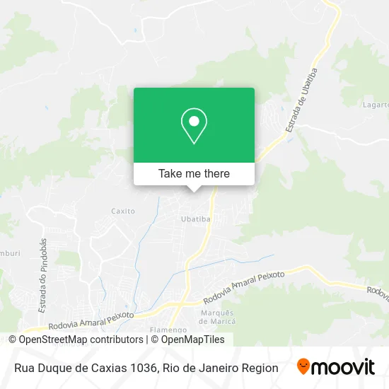 Rua Duque de Caxias 1036 map