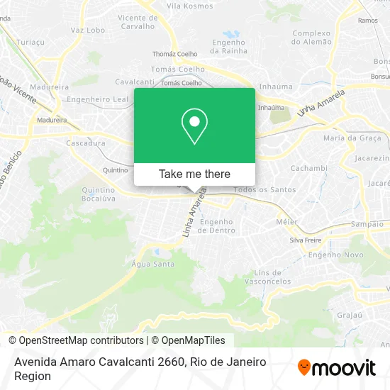 Avenida Amaro Cavalcanti 2660 map