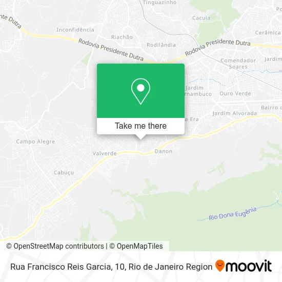 Rua Francisco Reis Garcia, 10 map