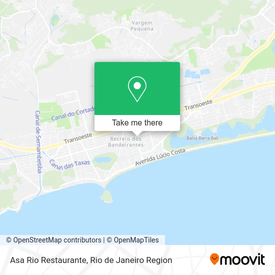 Asa Rio Restaurante map