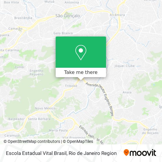 Escola Estadual Vital Brasil map