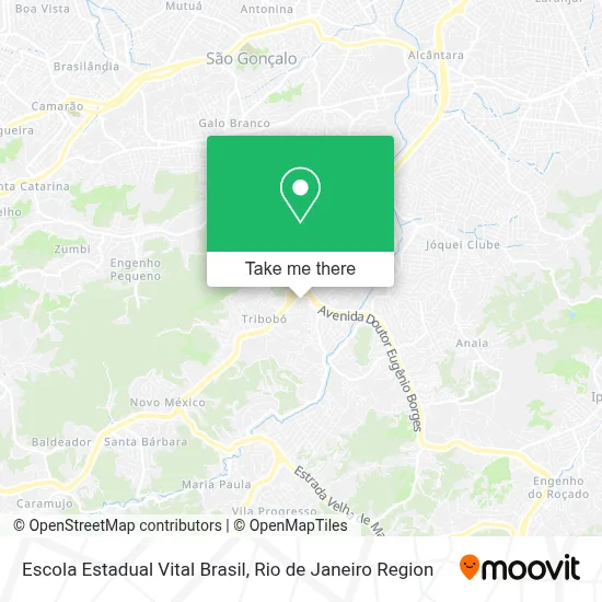 Escola Estadual Vital Brasil map