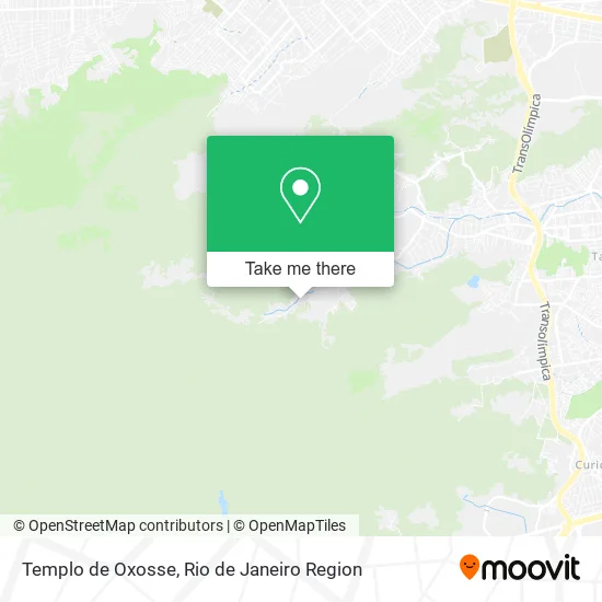 Templo de Oxosse map