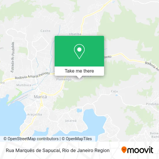 Rua Marquês de Sapucaí map