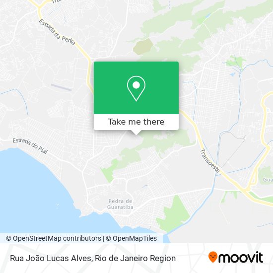 Rua João Lucas Alves map