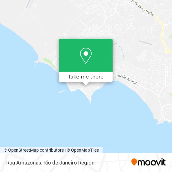 Rua Amazonas map