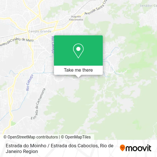 Estrada do Moinho / Estrada dos Caboclos map