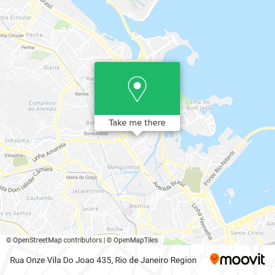 Rua Onze Vila Do Joao 435 map