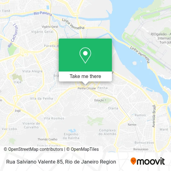 Rua Salviano Valente 85 map