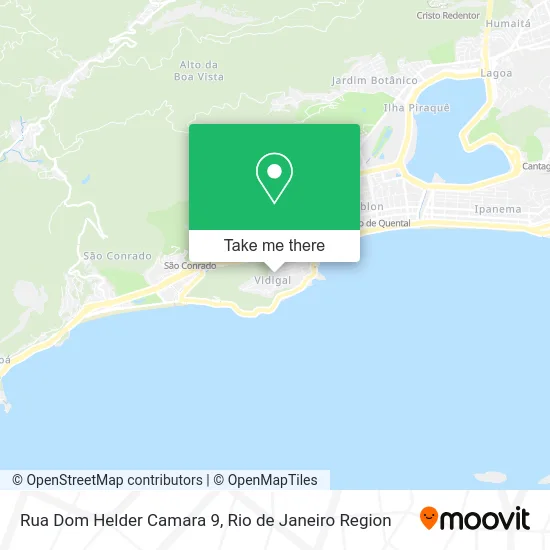 Rua Dom Helder Camara 9 map