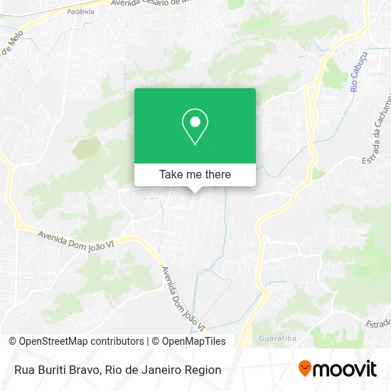 Rua Buriti Bravo map