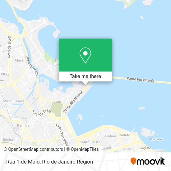 Rua 1 de Maio map