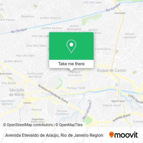 Avenida Etevaldo de Araújo map