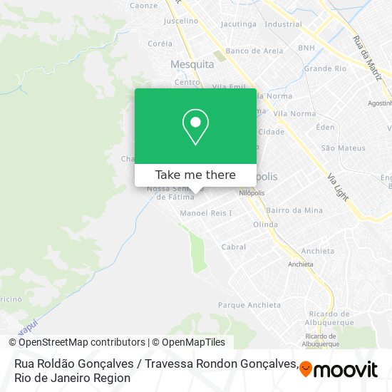 Rua Roldão Gonçalves / Travessa Rondon Gonçalves map