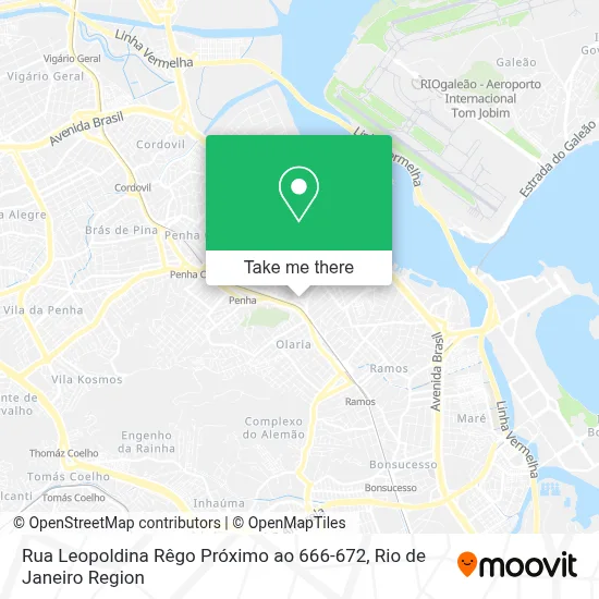 Rua Leopoldina Rêgo Próximo ao 666-672 map