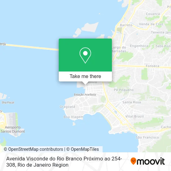 Avenida Visconde do Rio Branco Próximo ao 254-308 map
