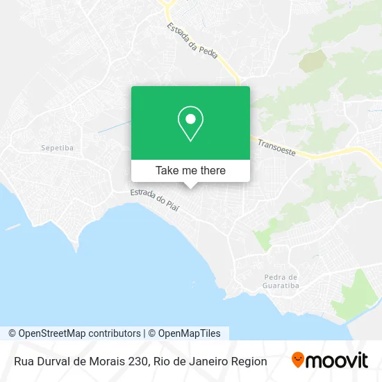 Rua Durval de Morais 230 map