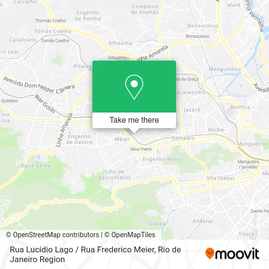 Rua Lucídio Lago / Rua Frederico Meier map