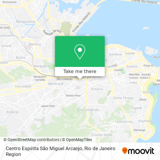 Centro Espírita São Miguel Arcanjo map