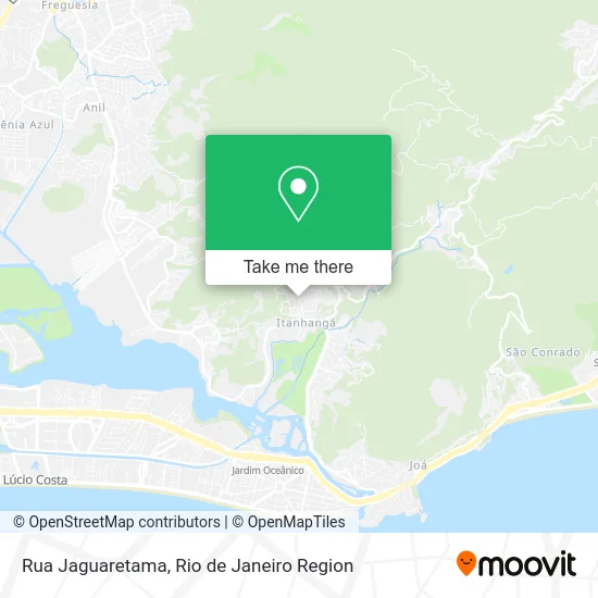 Rua Jaguaretama map