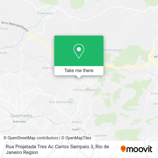 Rua Projetada Tres Ac Carlos Sampaio 3 map