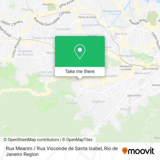 Rua Mearim / Rua Visconde de Santa Isabel map