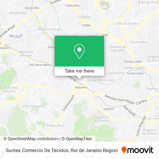 Suntex Comercio De Tecidos map