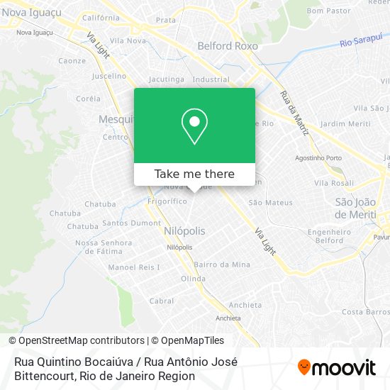 Rua Quintino Bocaiúva / Rua Antônio José Bittencourt map
