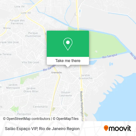 Salão Espaço VIP map