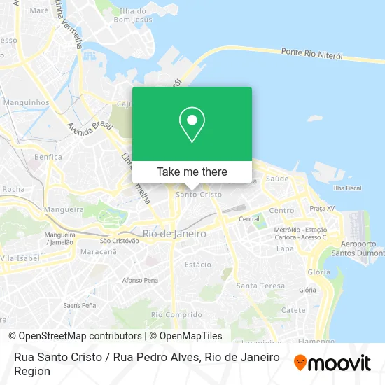 Rua Santo Cristo / Rua Pedro Alves map