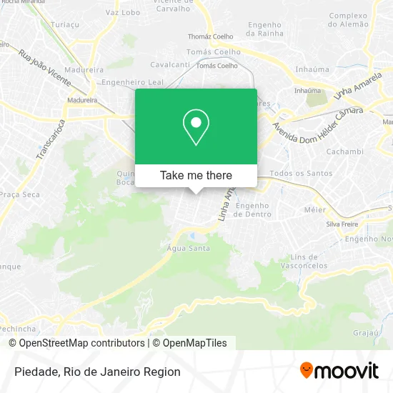 Piedade map