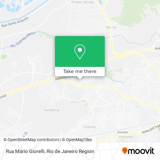 Rua Mário Giorelli map