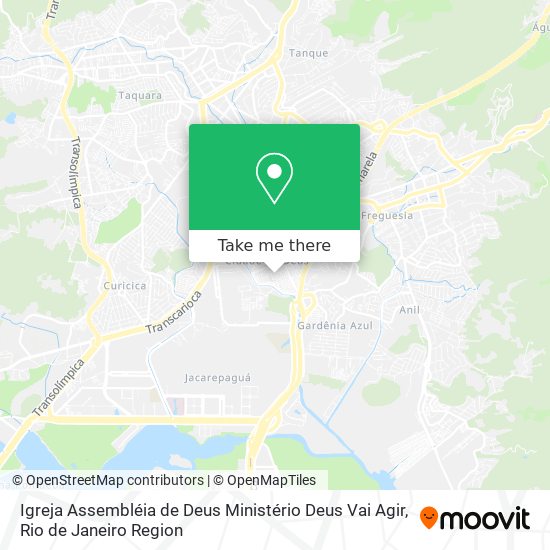 Igreja Assembléia de Deus Ministério Deus Vai Agir map