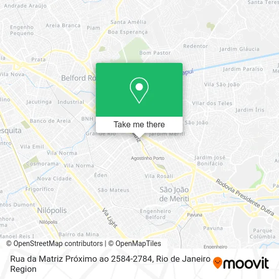 Rua da Matriz Próximo ao 2584-2784 map