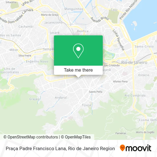 Praça Padre Francisco Lana map