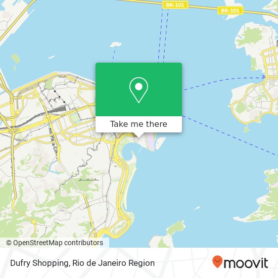 Dufry Shopping map