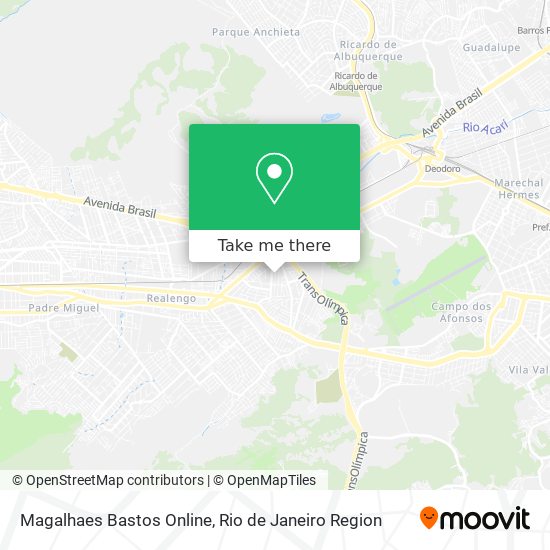 Magalhaes Bastos Online map