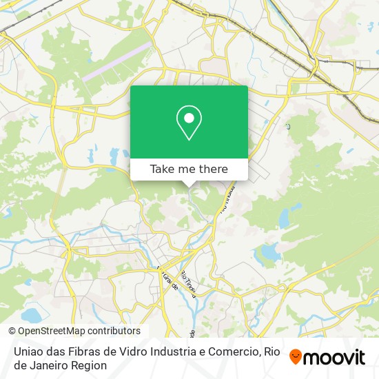 Uniao das Fibras de Vidro Industria e Comercio map