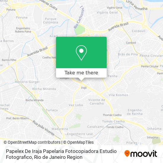Papelex De Iraja Papelaria Fotocopiadora Estudio Fotografico map