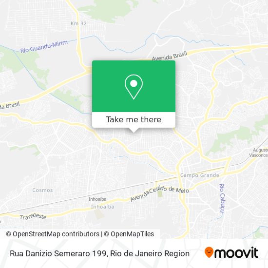 Rua Danizio Semeraro 199 map
