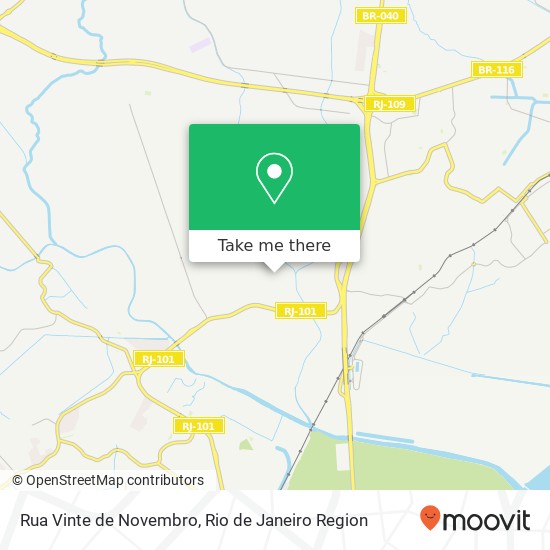 Rua Vinte de Novembro map