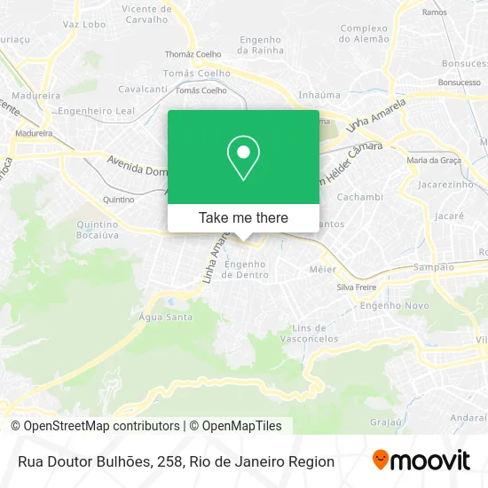Rua Doutor Bulhões, 258 map