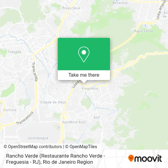 Rancho Verde (Restaurante Rancho Verde - Freguesia - RJ) map