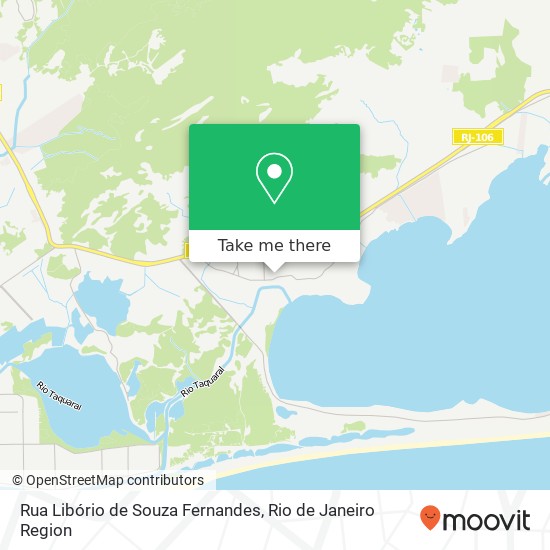 Rua Libório de Souza Fernandes map